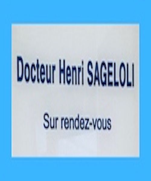 Sageloli Henri ostéopathe