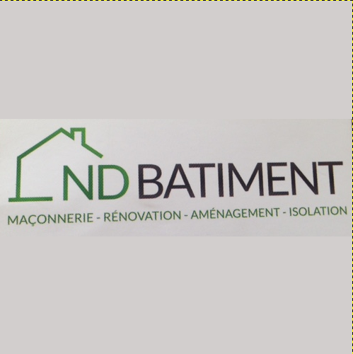 ND BATIMENT SAS entreprise de maçonnerie