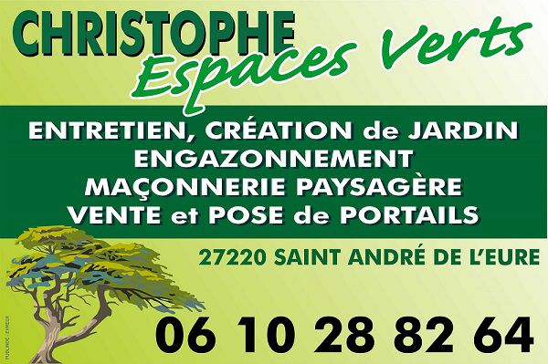 Christophe Espaces Verts entrepreneur paysagiste