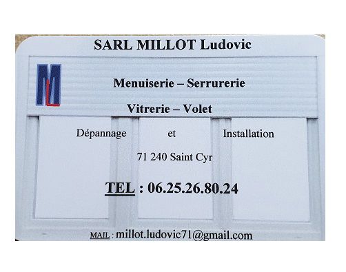 Millot Ludovic entreprise de menuiserie