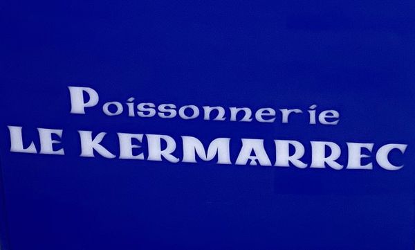 Le Kermarrec poissonnerie (détail)