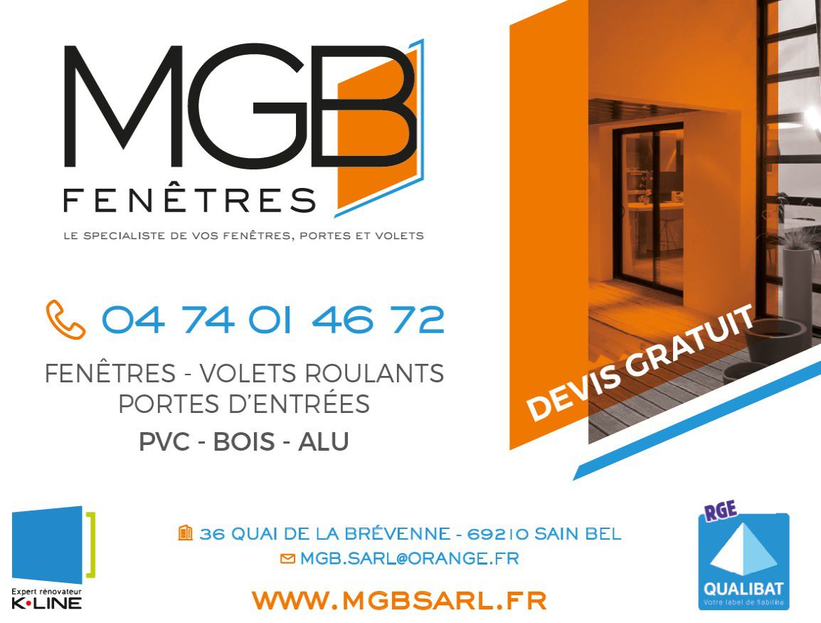 MGB Fenetre entreprise de menuiserie