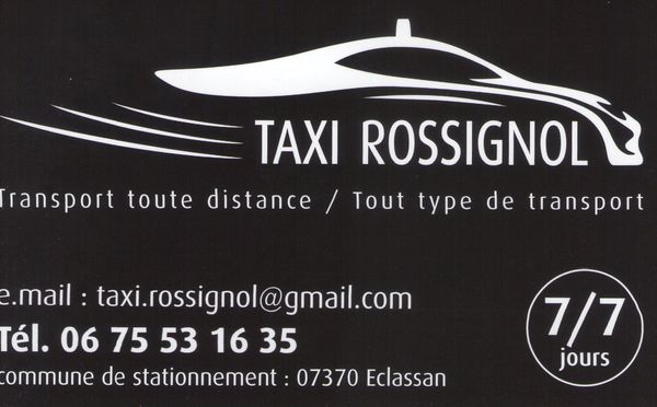 Transports Rossignol taxi