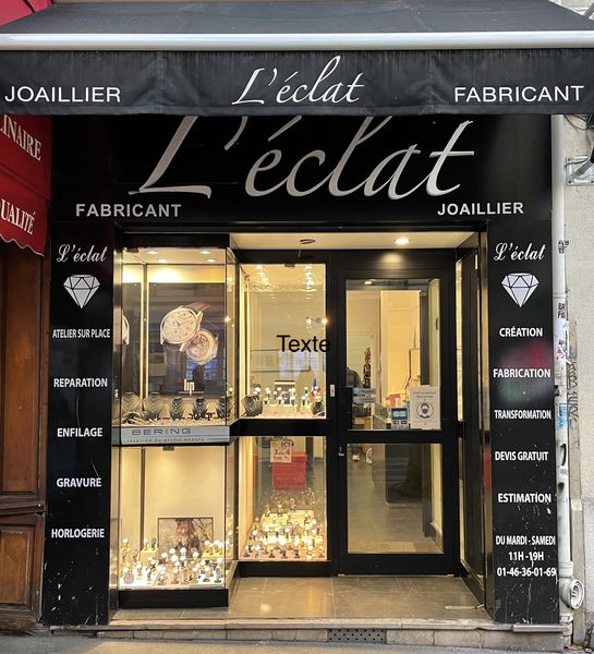 Bijouterie L'éclat joaillier (détail)