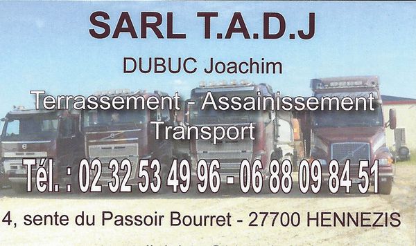 T.A.D.J SARL entreprise de travaux publics