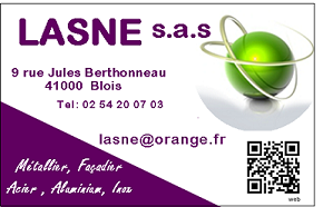 LASNE SAS entreprise de menuiserie