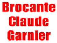 Garnier Claude brocante