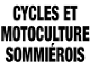 Cycles Motoculture Sommierois moto, scooter et vélo (commerce et réparation)