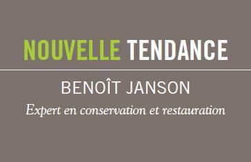 Benoît Janson Nouvelle Tendance restauration d'antiquités et d'objets d'art