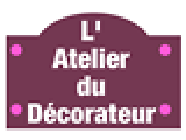 L'Atelier du Décorateur rideaux, voilages et tissus d'ameublement (détail)