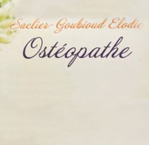 Saclier-Goubioud Elodie ostéopathe