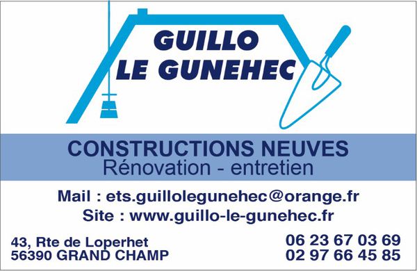 Guillo-Le Gunehec entreprise de maçonnerie