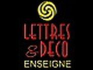 Lettres et Déco agence et conseil en publicité