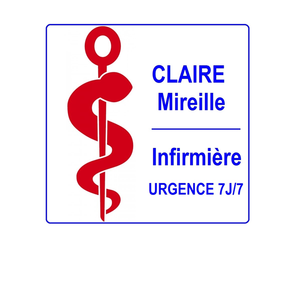 CLAIRE Mireille infirmier, infirmière (cabinet, soins à domicile)