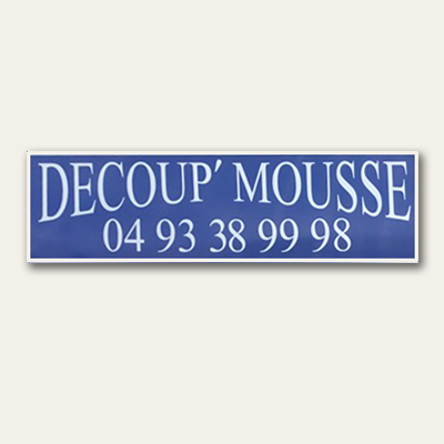 Decoup'mousse tissus au mètre (détail)