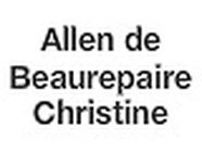 Allen De Beaurepaire Christine ostéopathe