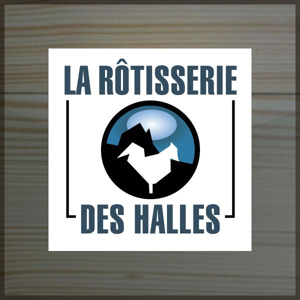 LA ROTISSERIE DES HALLES article de fête (détail)