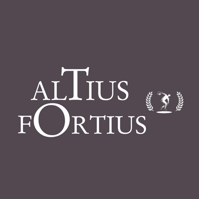 Altius Fortius CITIUS vêtement pour homme (détail)