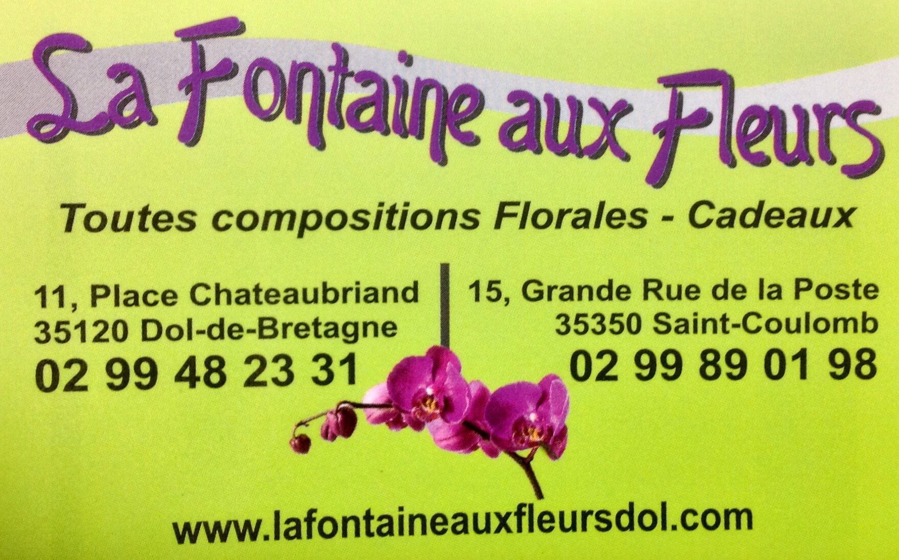 La Fontaine Aux Fleurs fleuriste