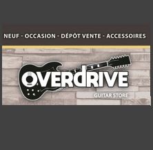 Overdrive Guitar Store réparation, entretien d'instrument et d'accessoire de musique