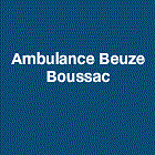 Ambulance Beuze Boussac taxi