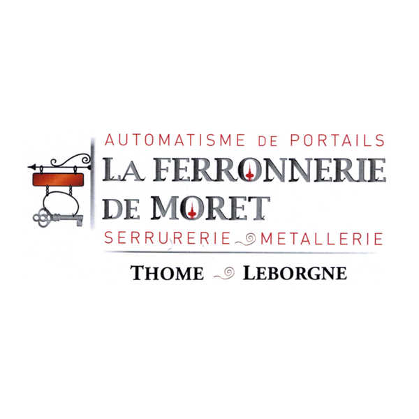 Ferronnerie De Moret-Thome.Le Borgne porte et portail