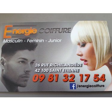 Energie  Coiffure Coiffure, beauté