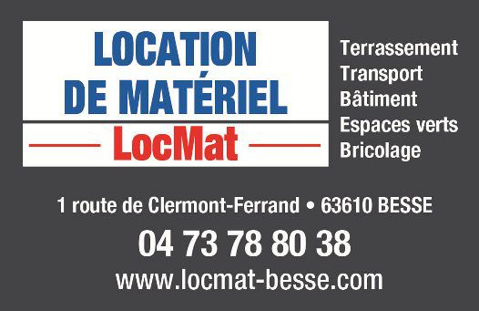 LOCMAT BESSE - Location de matériel pour professionnels et particuliers location de matériel industriel