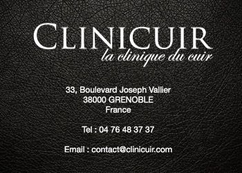 Clinicuir cuir (réparation, nettoyage, teinture)