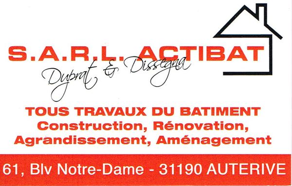 ACTIBAT Construction, travaux publics