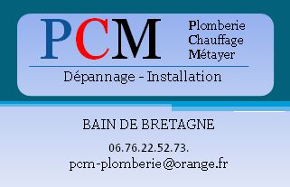 Plomberie Chauffage Métayer PCM plombier