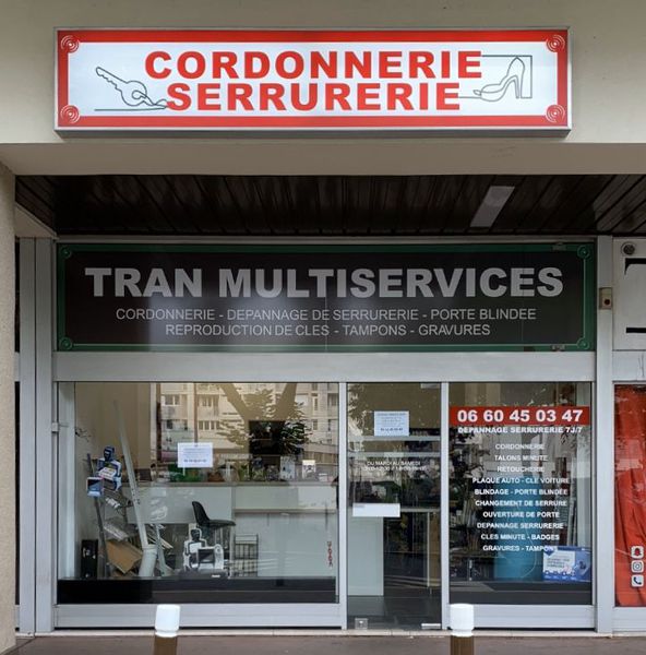 Tran Multiservices Serrurerie cordonnerie