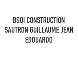 BSOI CONSTRUCTION SAUTRON GUILLAUME JEAN EDOUARDO