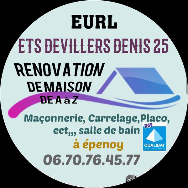 Ets devillers denis 25 EURL Construction, travaux publics