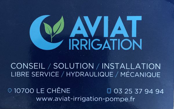 Aviat David irrigation (matériel)