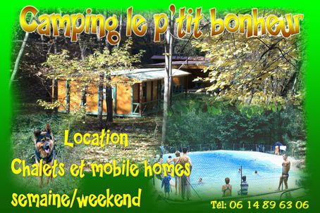 Camping le P'tit Bonheur centre de vacances et de loisirs