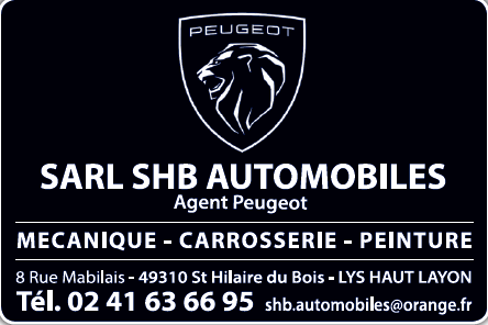 SARL SHB Automobiles carrosserie et peinture automobile