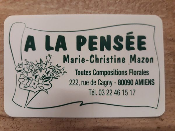 A la Pensée fleuriste