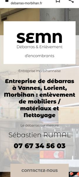 Semn Solution d'enlèvement de Mobiliers/Matériaux et Nettoyage déménagement