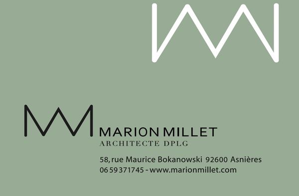 Atelier D'architecture Millet Marion EIRL architecte et agréé en architecture