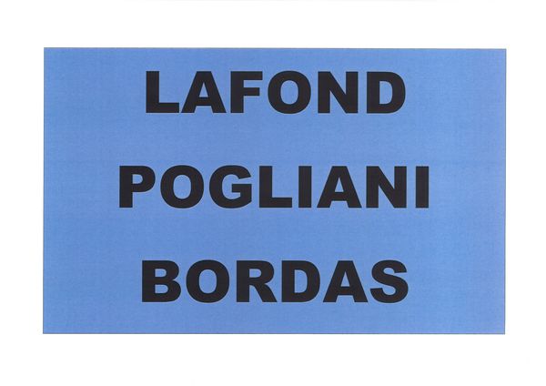 SCP LAFOND POGLIANI BORDAS