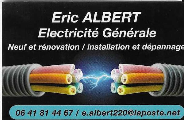 Albert Eric EURL électricité (production, distribution, fournitures)