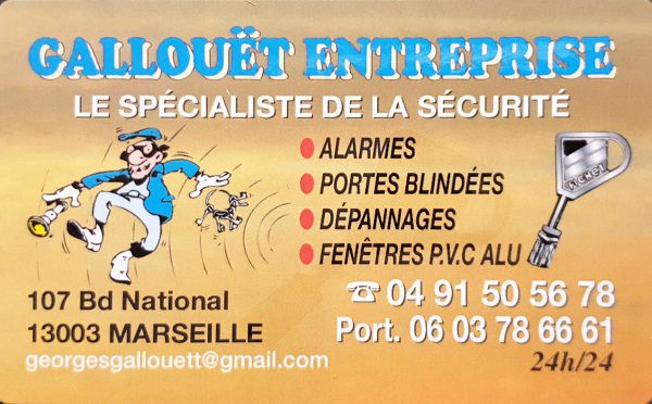 Gallouet Entreprise serrurerie et métallerie