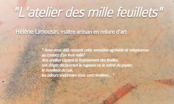 L'atelier Des Mille Feuillets reliure et dorure artisanale