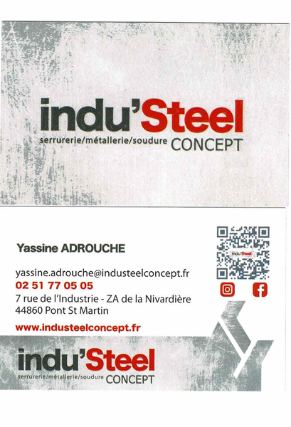 Indu'steel Concept entreprise de menuiserie métallique