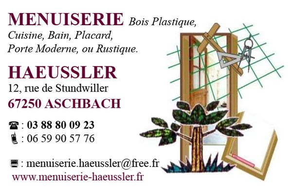 Menuiserie Haeussler entreprise de menuiserie