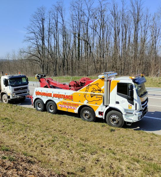 Dépannage Assistance Franche Comté transport international