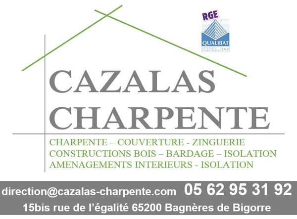 SARL Cazalas Charpente Construction, travaux publics