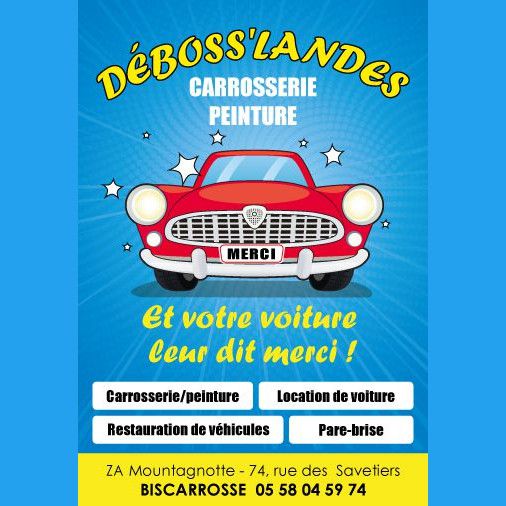 Carrosserie Déboss'Landes location de voiture et utilitaire