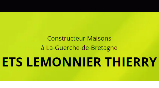 Lemonnier Thierry SARL Construction, travaux publics